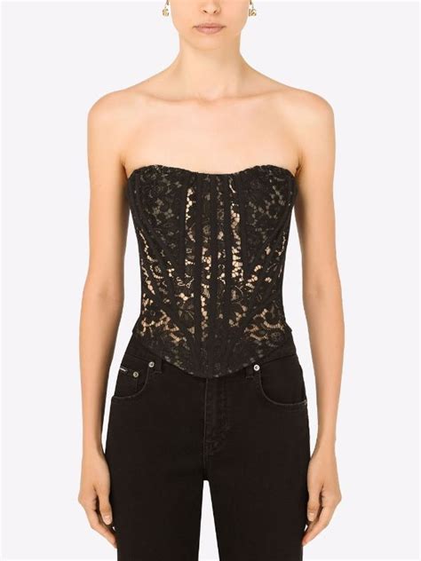 dolce gabbana gonna corsetto|dolce and gabbana corset top.